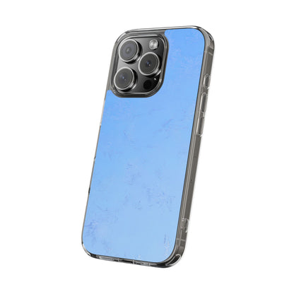 Clear Phone Case – Azure Fade