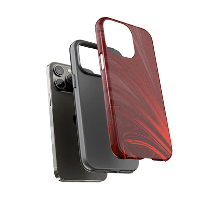 Protective Phone Case – Crimson Current