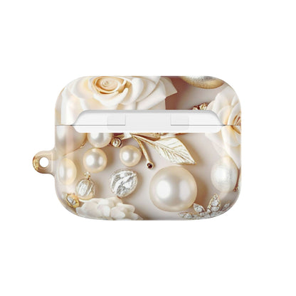 Earbud Case Cover – Ivory Opulence