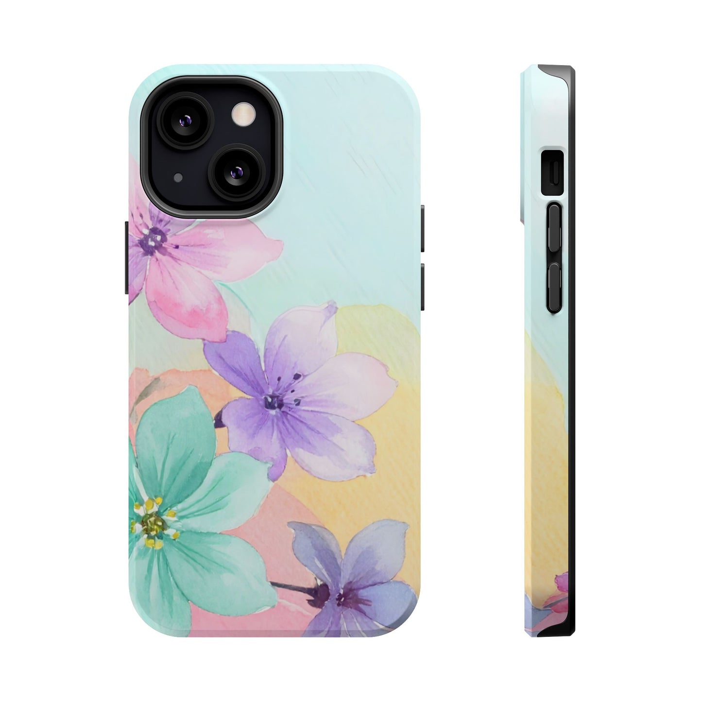Wireless-Charging Compatible Case – Water Petal