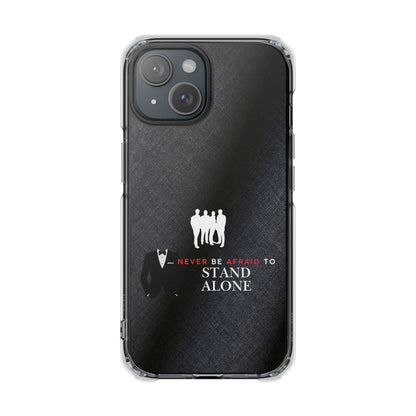 Clear Magnetic Phone Case – Stand Alone
