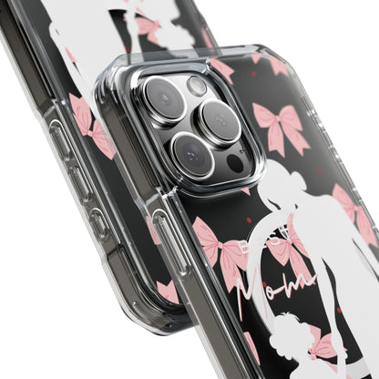 Clear Magnetic Phone Case – Best Mom: My Little Girl