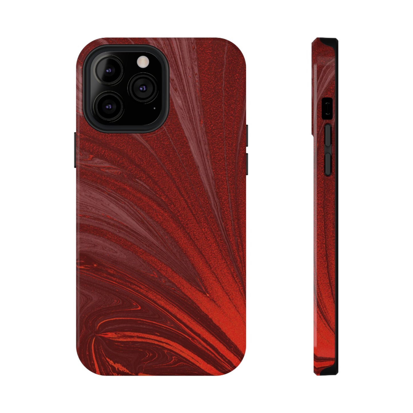Impact-Resistant Phone Case — Crimson Current