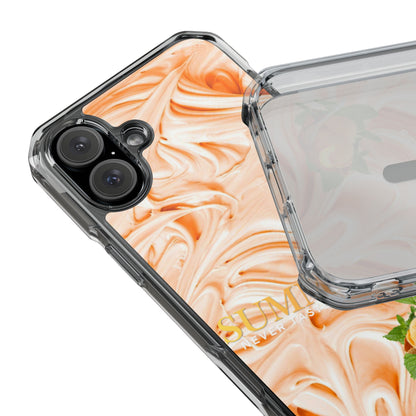 Clear Phone Case – Peach Sorbet
