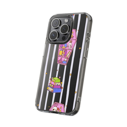 Clear Phone Case – Booked to Death