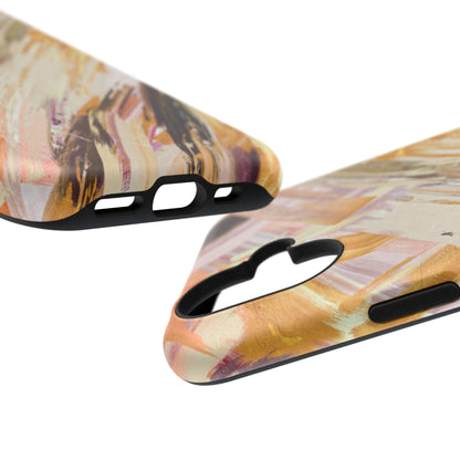 Impact-Resistant Phone Case – Brush & Bronze