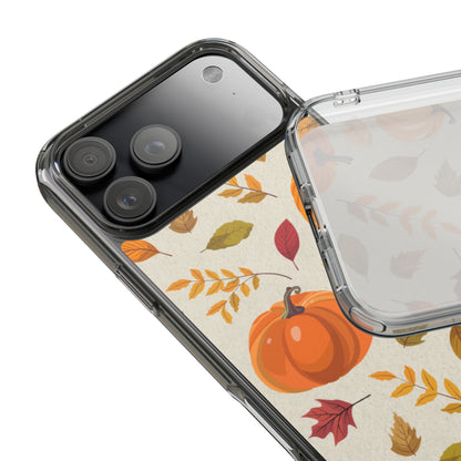 Clear Phone Case – Falling for Pumpkin