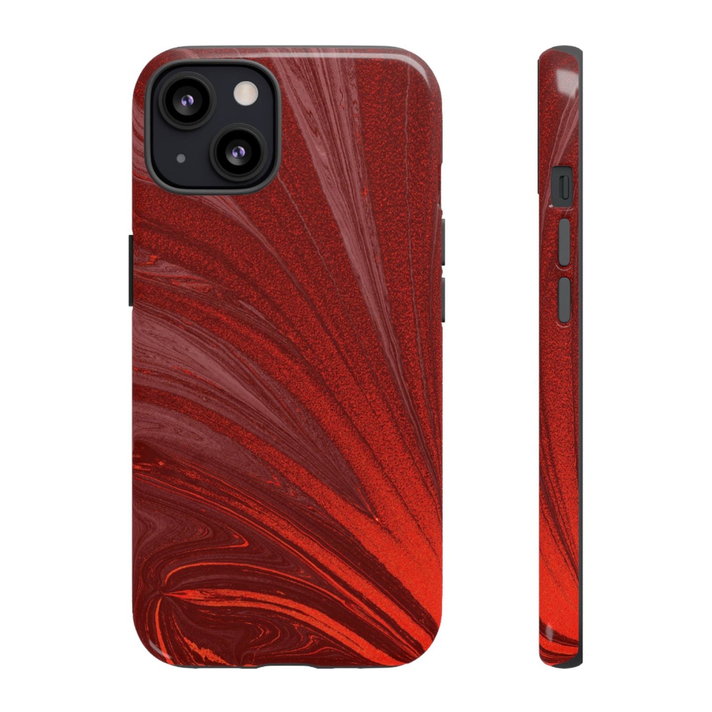 Protective Phone Case – Crimson Current