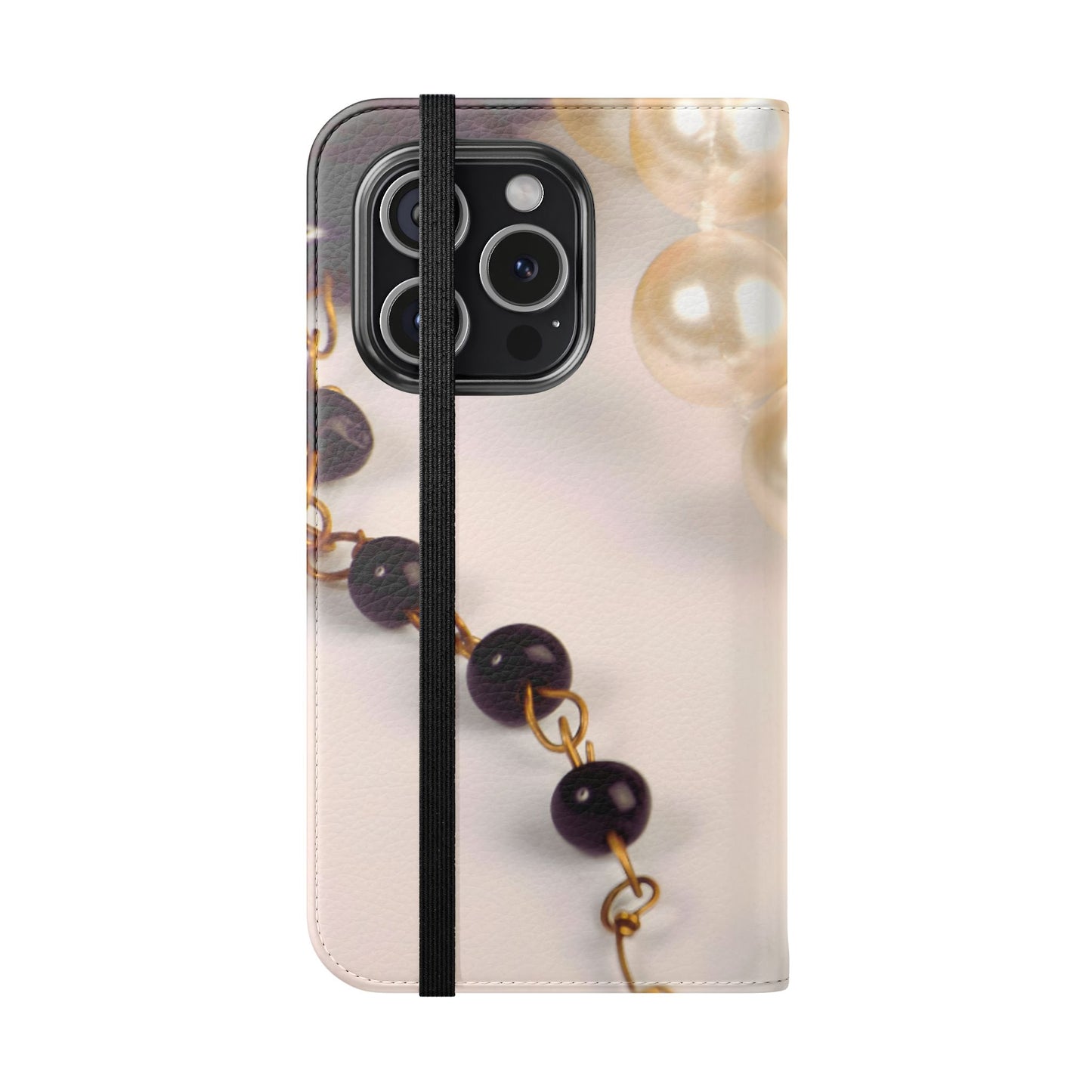 Flip Case – Noir Pearl
