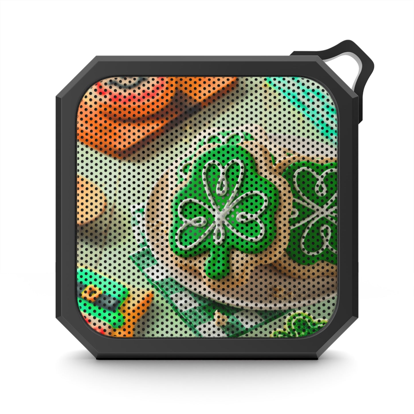 Bluetooth Outdoor Speaker – Shamrock Cookie St. Patrick’s Day Design
