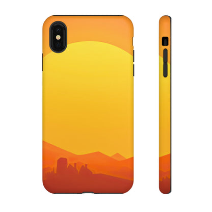 Protective Phone Case – Desert Sunrise
