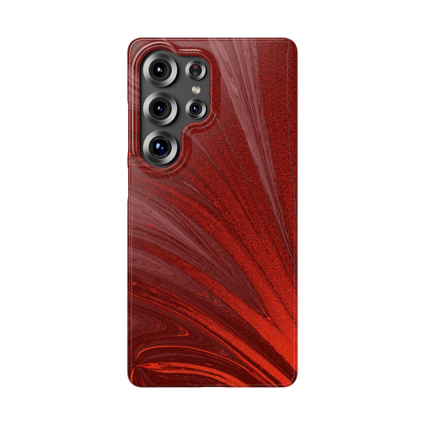 Snap Phone Case – Crimson Current