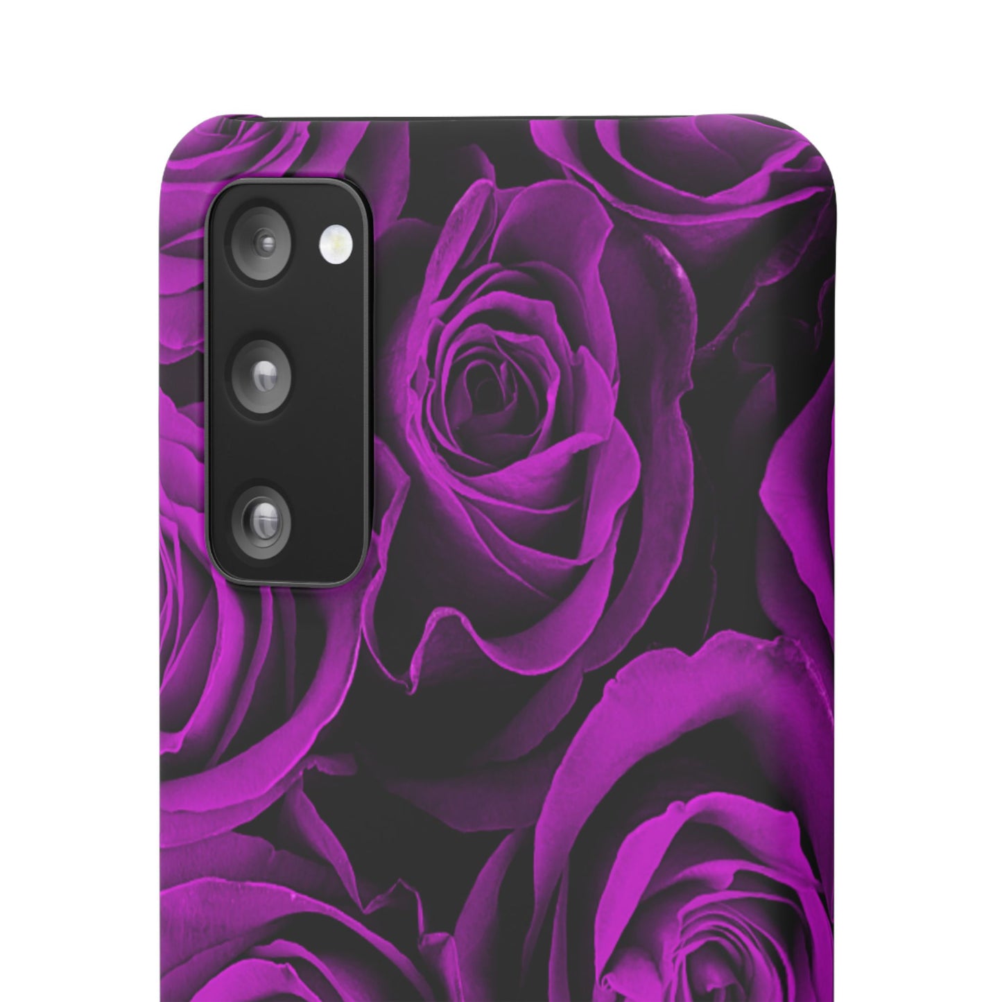 Snap Phone Case – Amethyst Roses