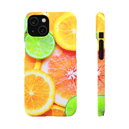 Snap Phone Case – Sunkissed Citrus