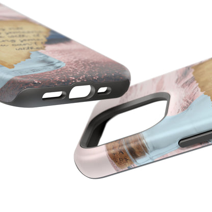 Impact-Resistant Phone Case – Written in the Tide – Compatible with iPhone 11–17 & Samsung Galaxy S22–S26 Series
