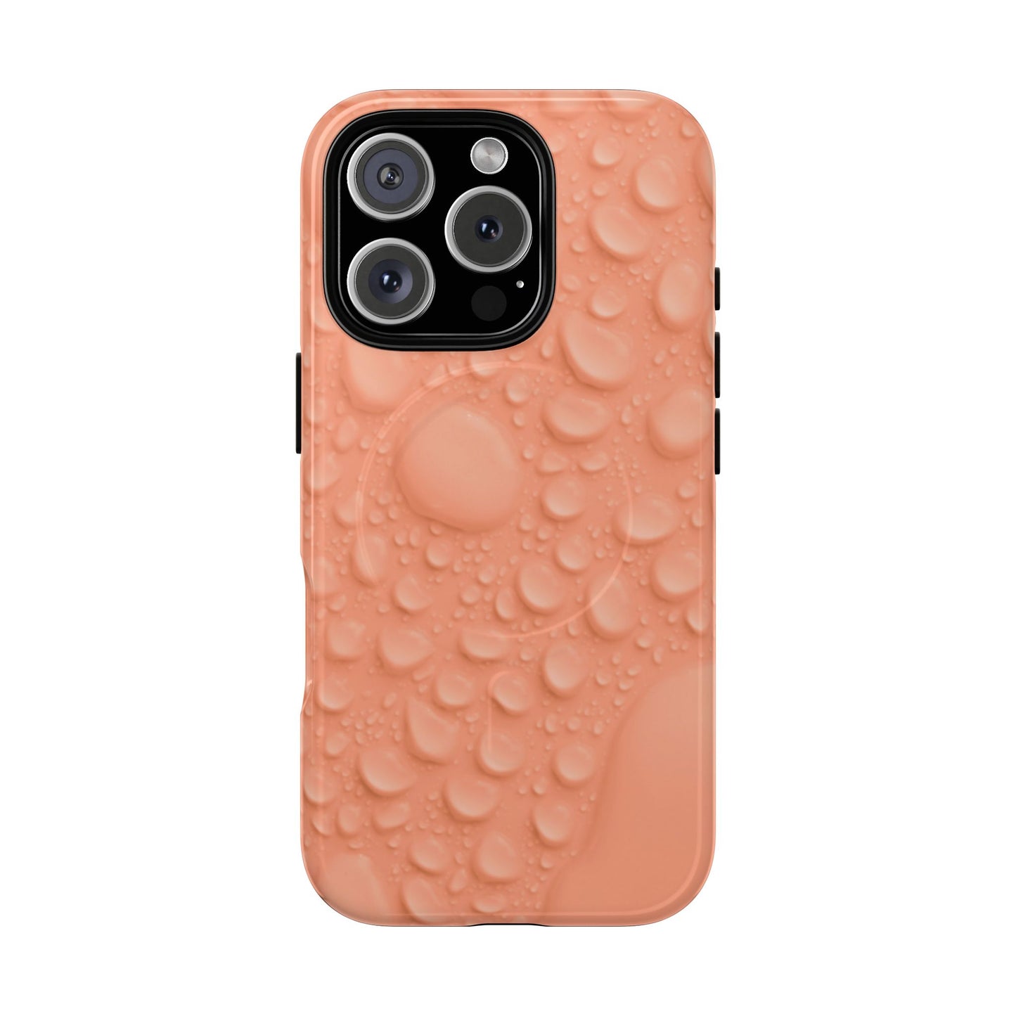 Protective Magnetic Phone Case – Apricot Rain
