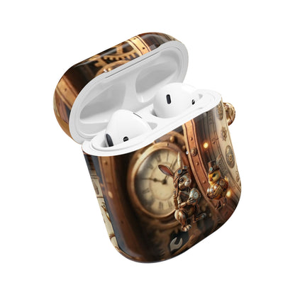 Earbud Case Cover – Clockwork Cottontail