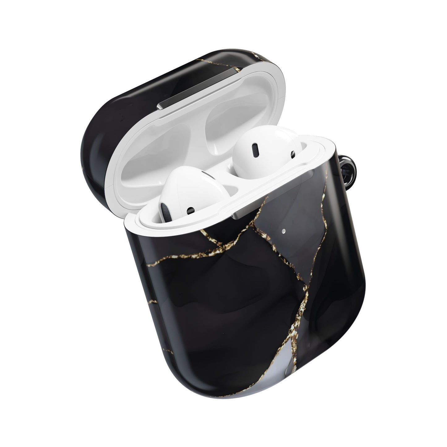 Earbud Case Cover – Obsidian Vein