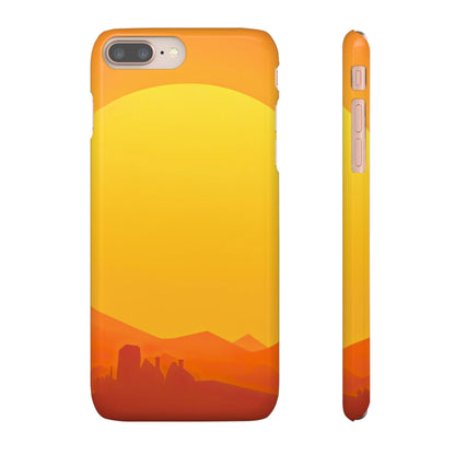 Snap Phone Case – Desert Sunrise