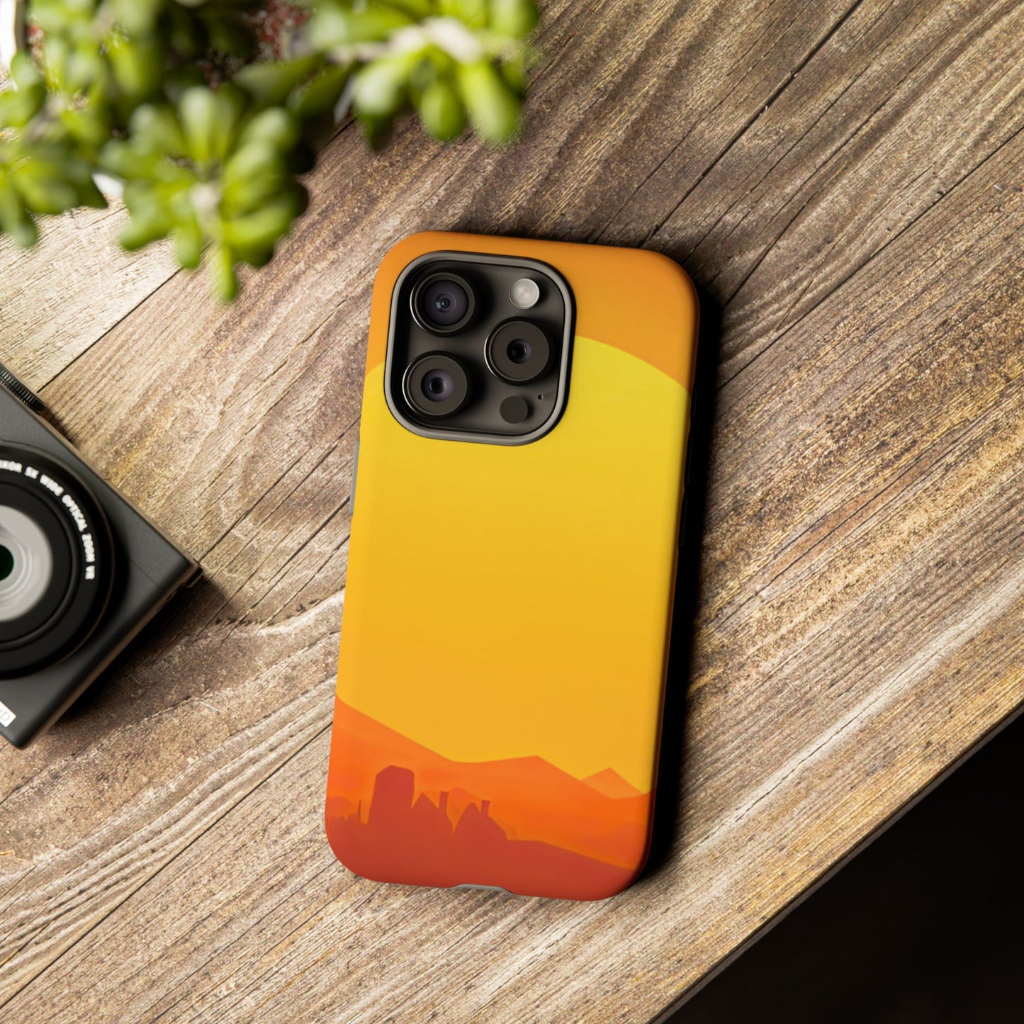 Protective Phone Case – Desert Sunrise