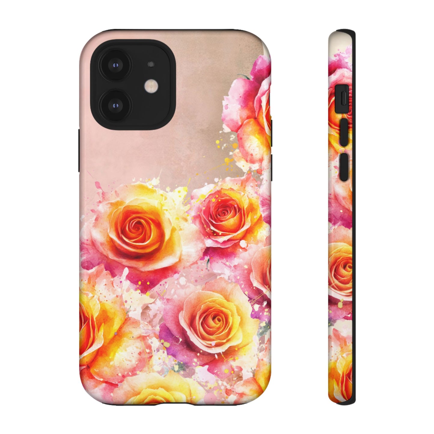 Protective Phone Case – Sunset Roses