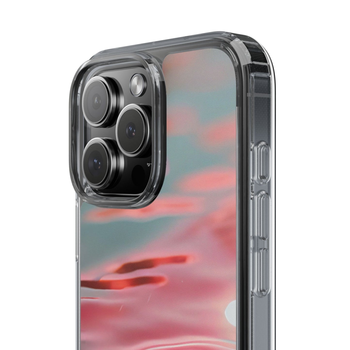Clear Phone Case – Liquid Sunset