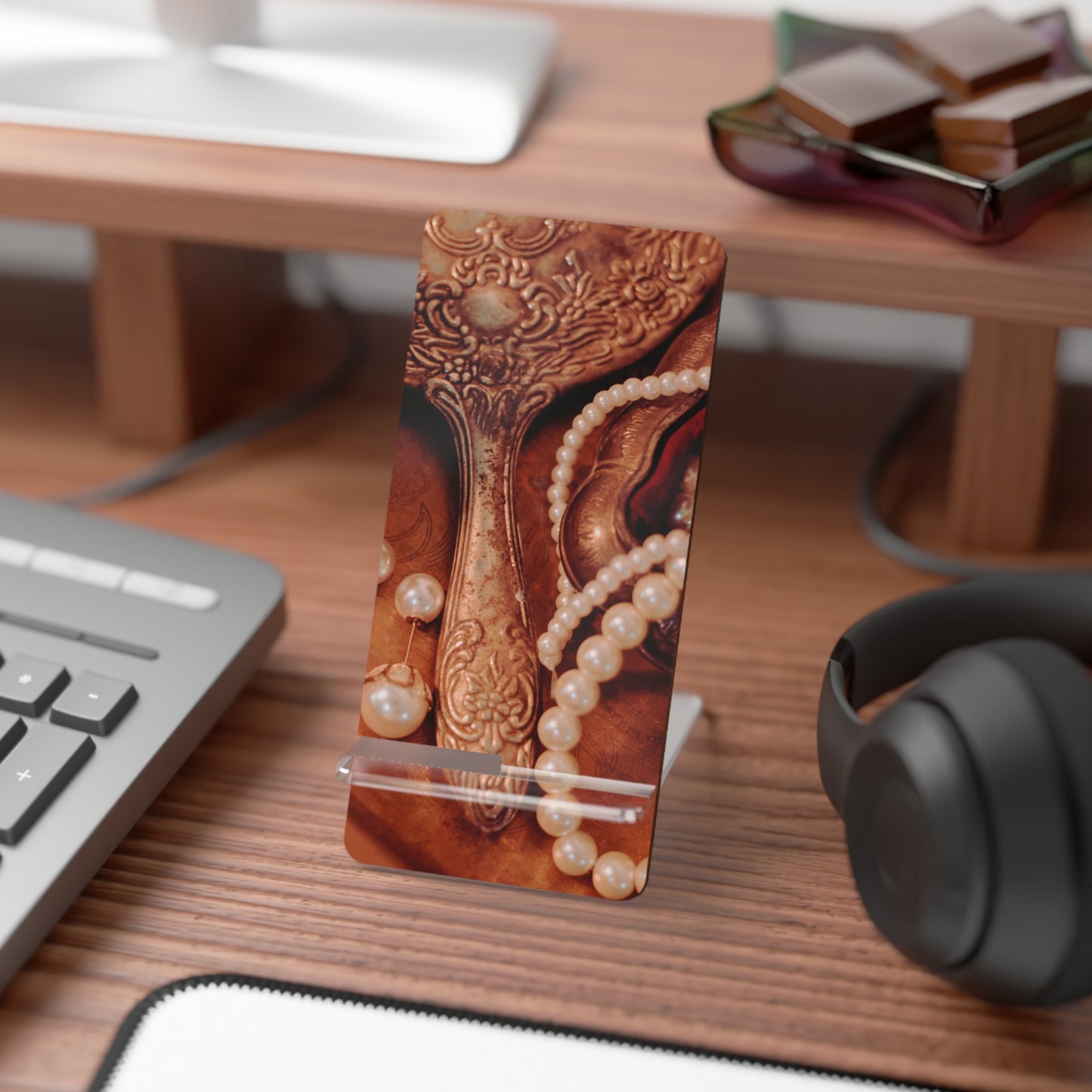 Phone Stand – Bronze Vanity