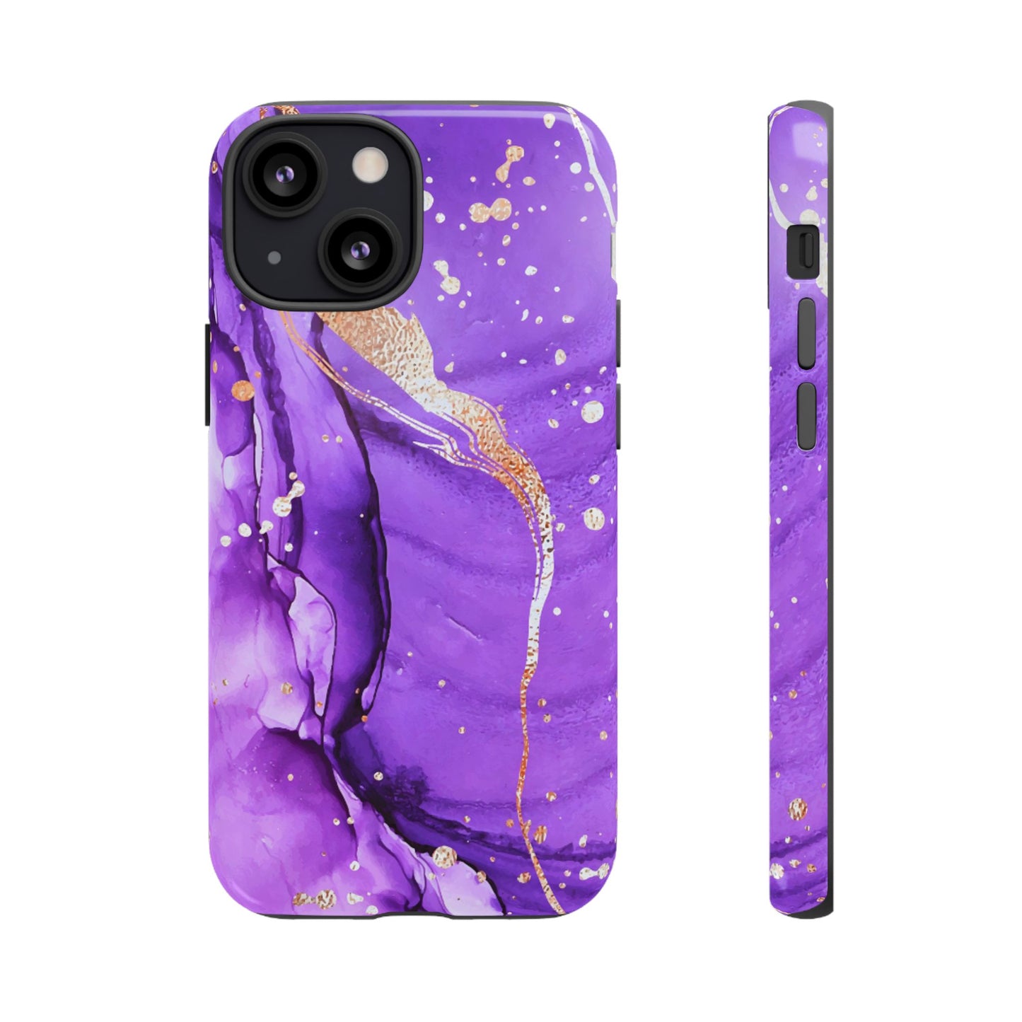 Protective Phone Case – Gilded Violet