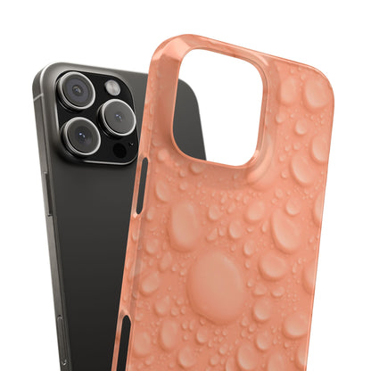 Snap Phone Case – Apricot Rain