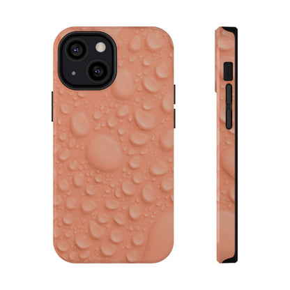 Impact-Resistant Phone Case – Apricot Rain