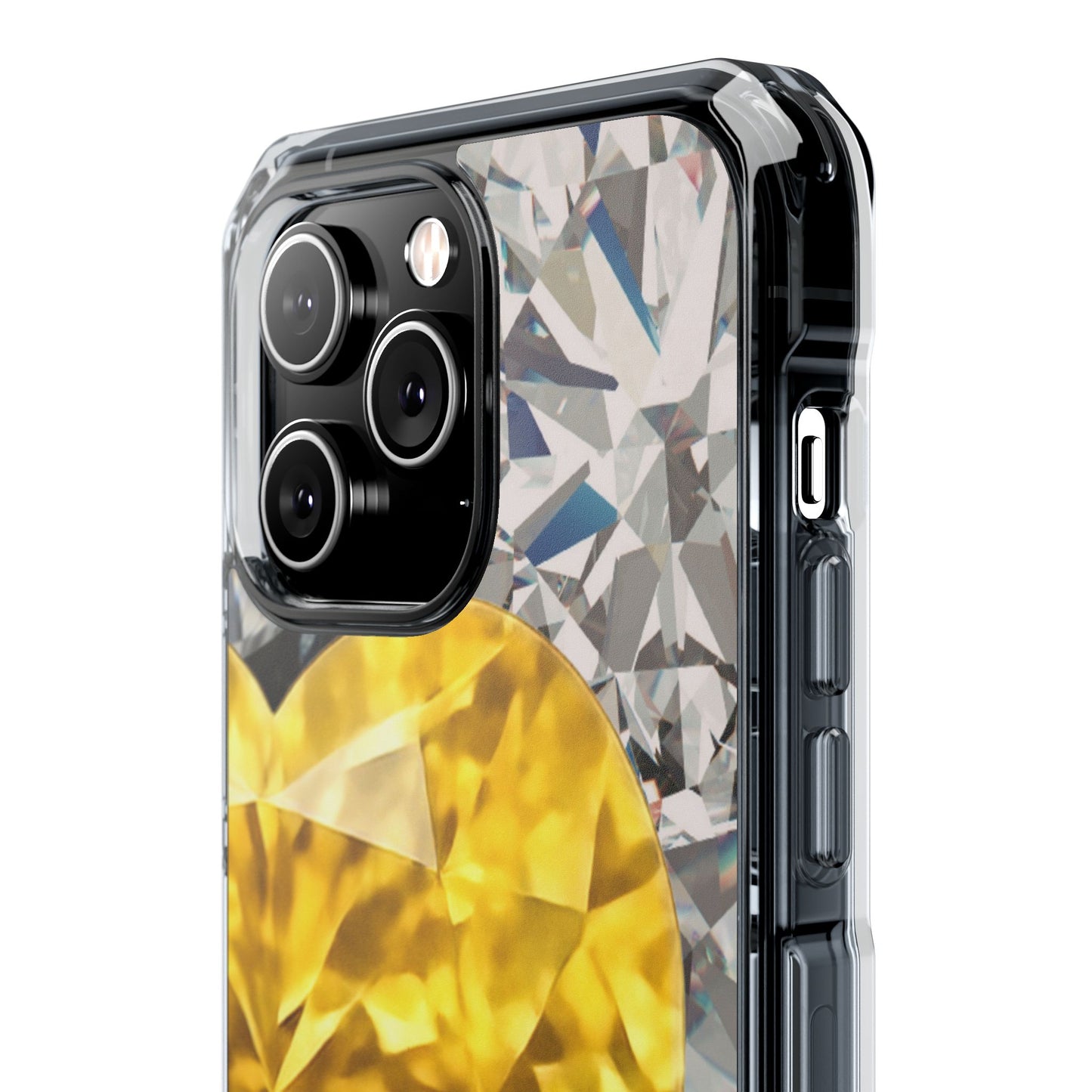 Clear Magnetic Phone Case – Heart of Gold