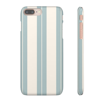 Snap Phone Case – Coastal Stripe