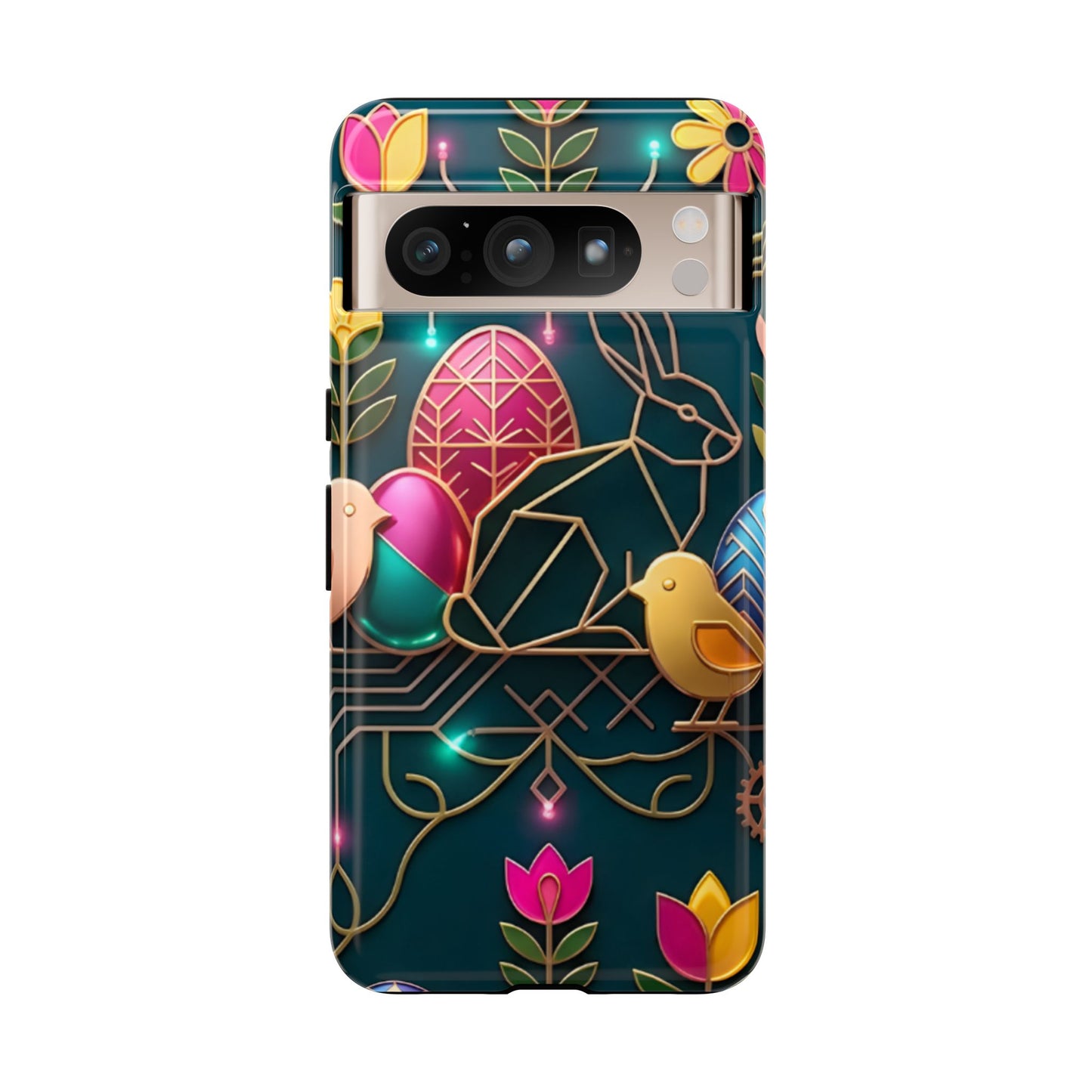 Protective Phone Case – Jeweled Garden