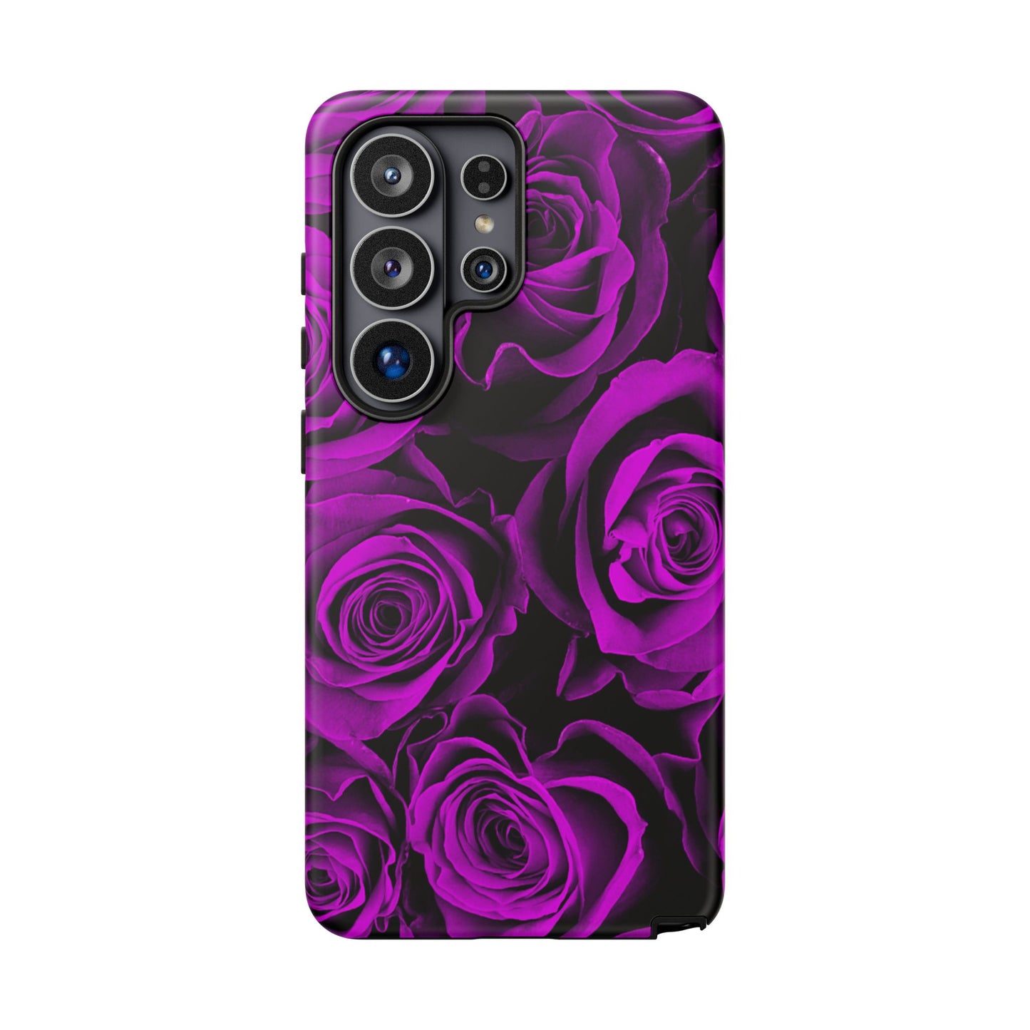 Protective Phone Case – Amethyst Roses