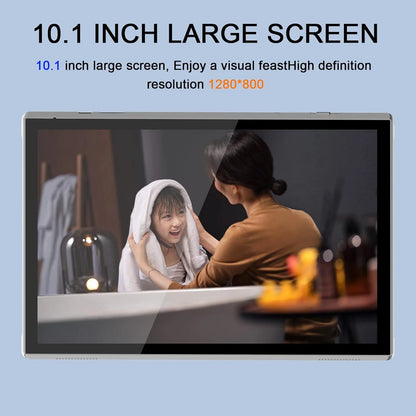 Tablet 10 Inch Android 12 Tableta, 2 in 1 Tablets with Keyboard, Mouse, Case, Stylus, 32GB ROM+2GB RAM/512GB Expendable, 8MP Dual Camera, Quad Core Processor, 6000Mah Battery, 1280*800 FHD 10'' Tab PC