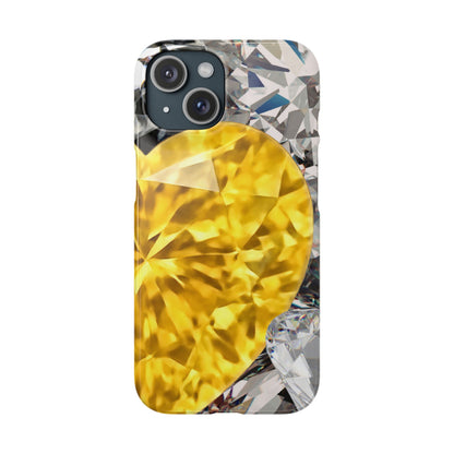 Snap Phone Case – Heart of Gold