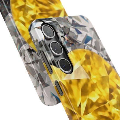 Snap Phone Case – Heart of Gold