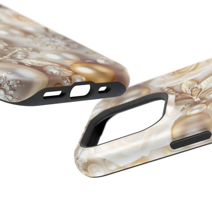 Impact-Resistant Phone Case – Ivory Opulence