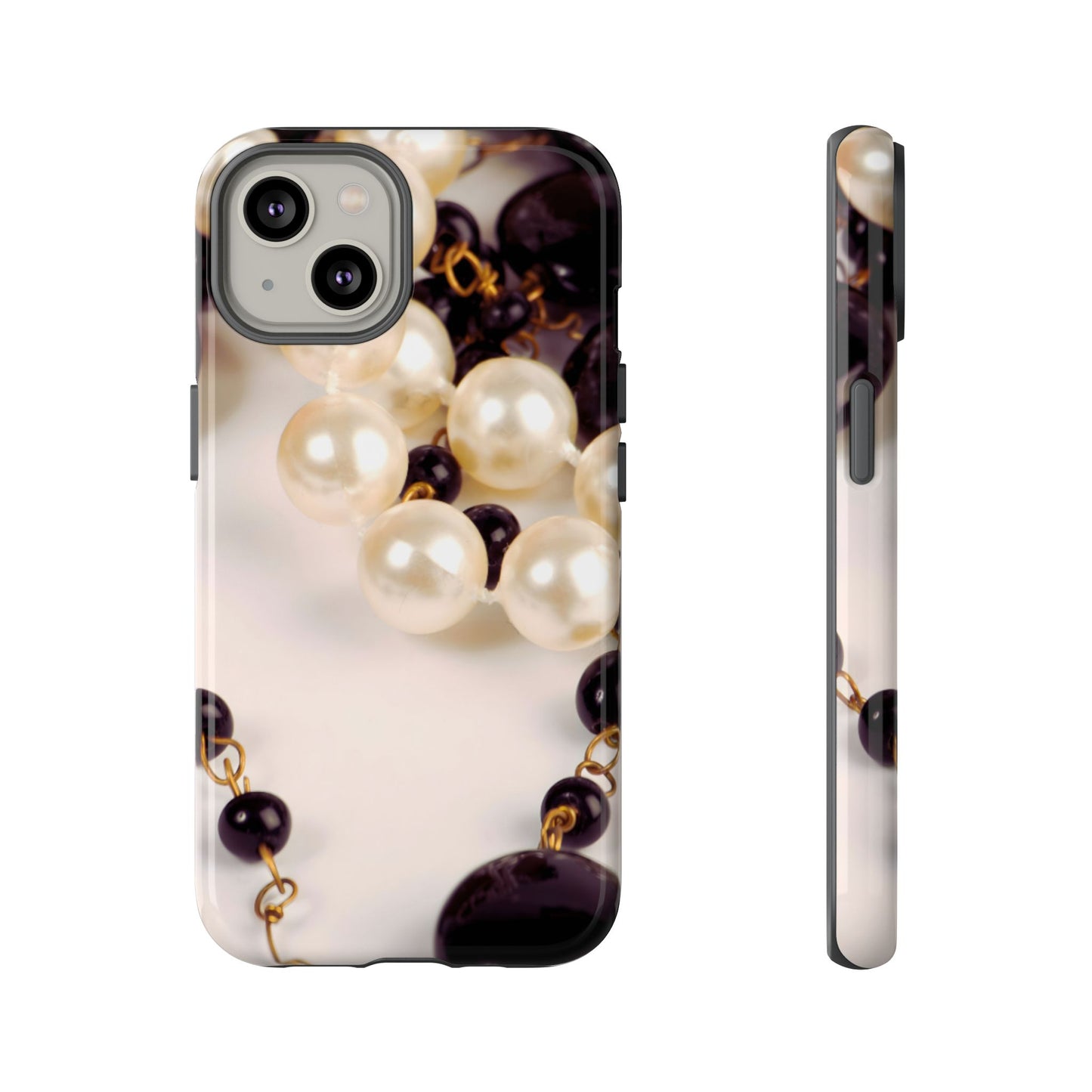 Protective Phone Case – Noir Pearl