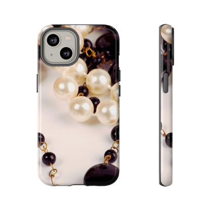 Protective Phone Case – Noir Pearl