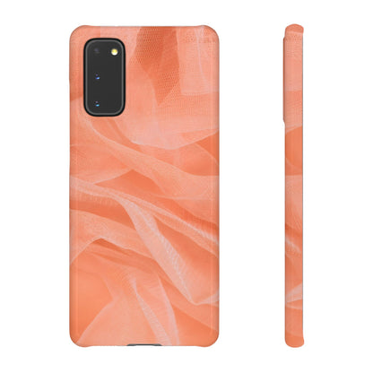 Snap Phone Case – Coral Veil