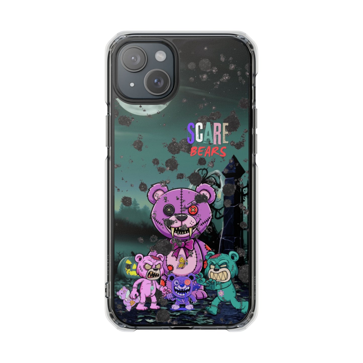 Clear Magnetic Phone Case – Scare Bears