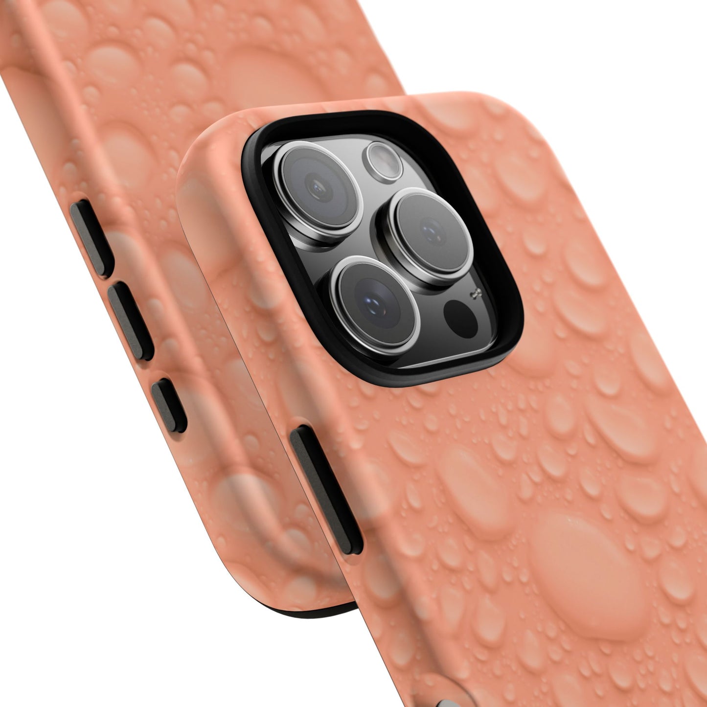 Protective Phone Case – Apricot Rain