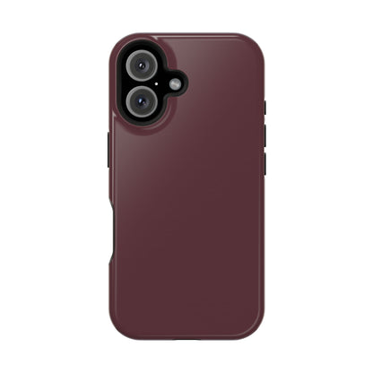 Wireless-Charging Compatible Case – Mulled Wine – Compatible with iPhone 13–17 & Samsung Galaxy S25–S26 Series
