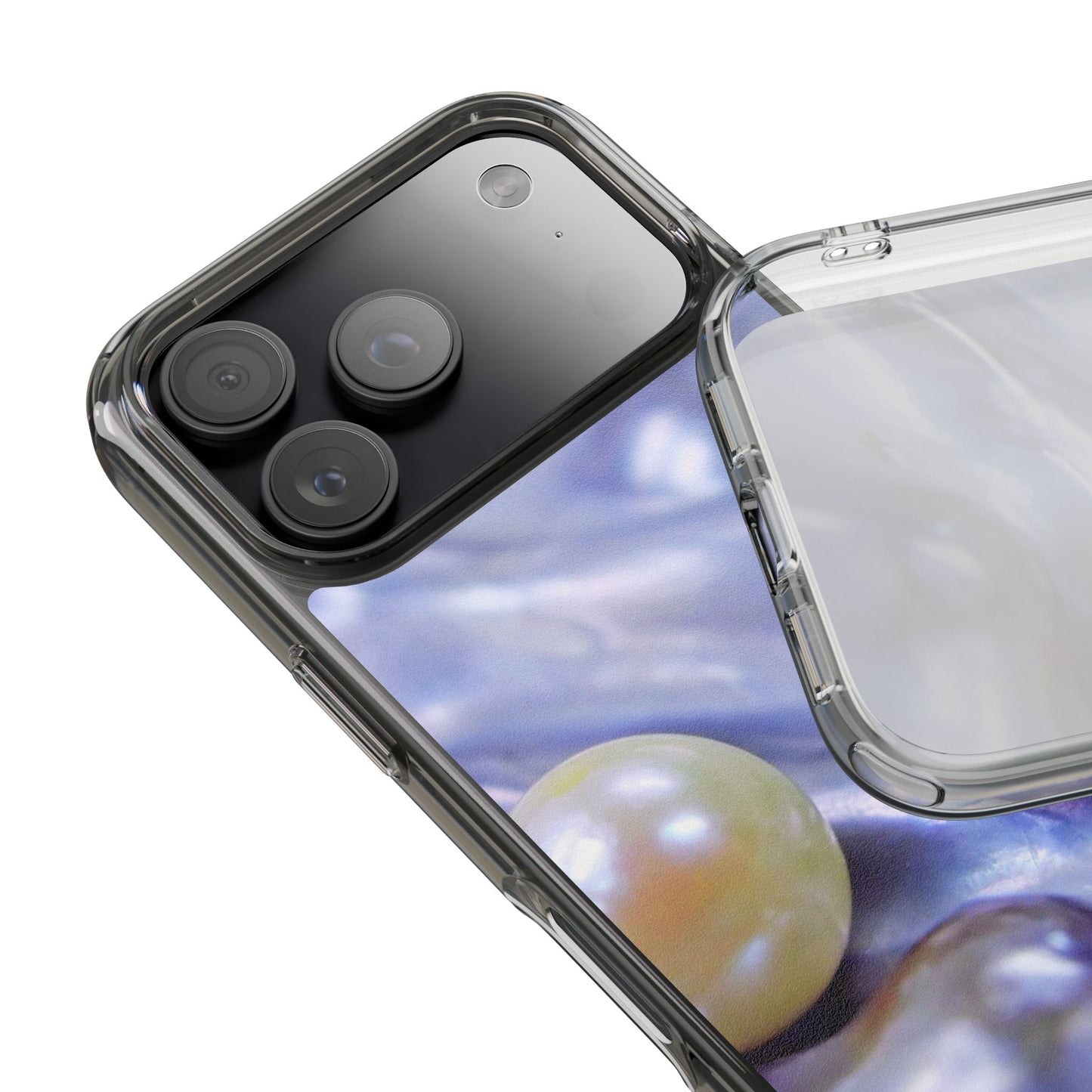 Clear Phone Case – Moon Tide