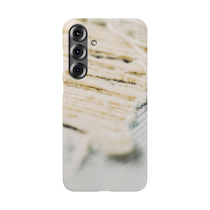 Snap Phone Case – Woven Warmth