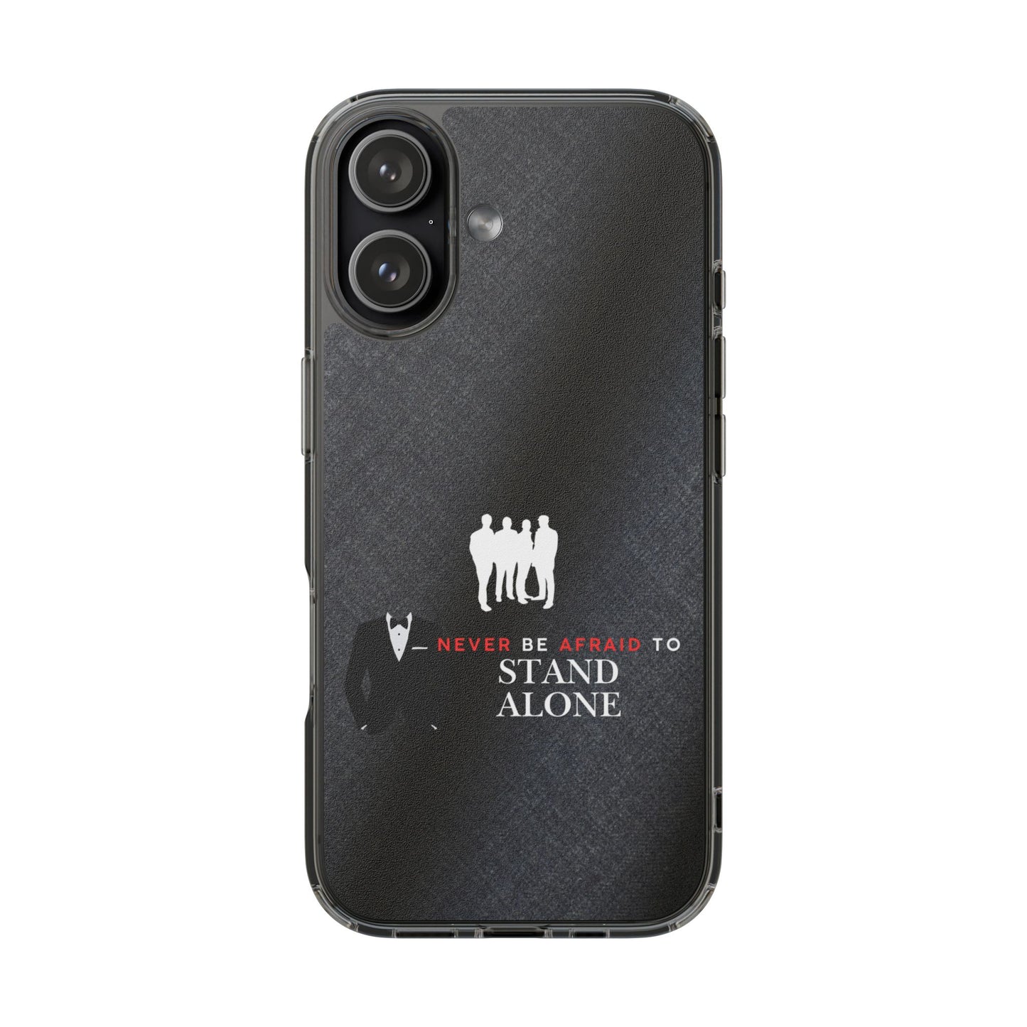 Clear Phone Case – Stand Alone