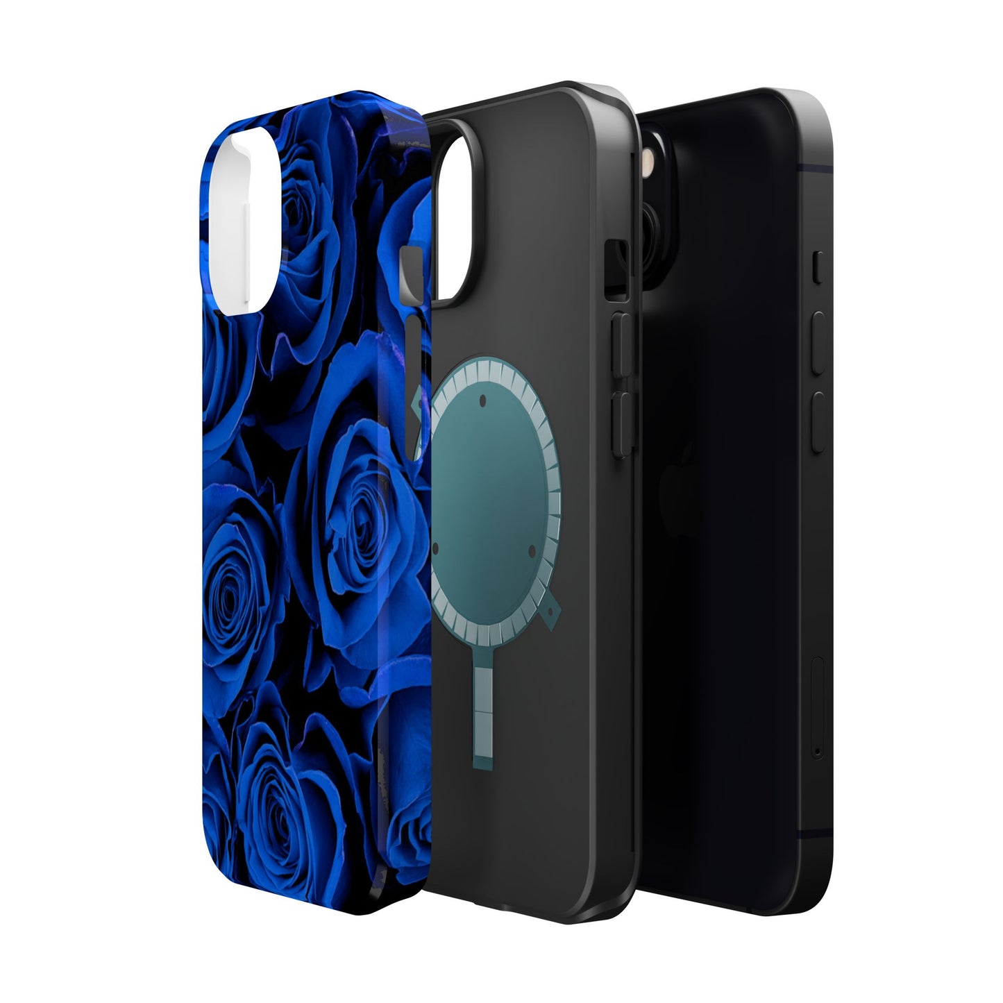 Wireless-Charging Compatible Phone Case – Midnight Bloom