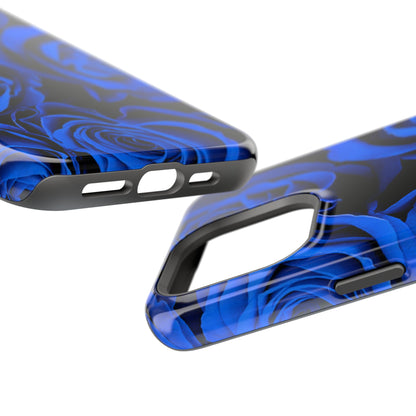 Impact-Resistant Phone Case – Midnight Bloom