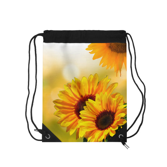 Drawstring Bag – Sunlit Sunflowers